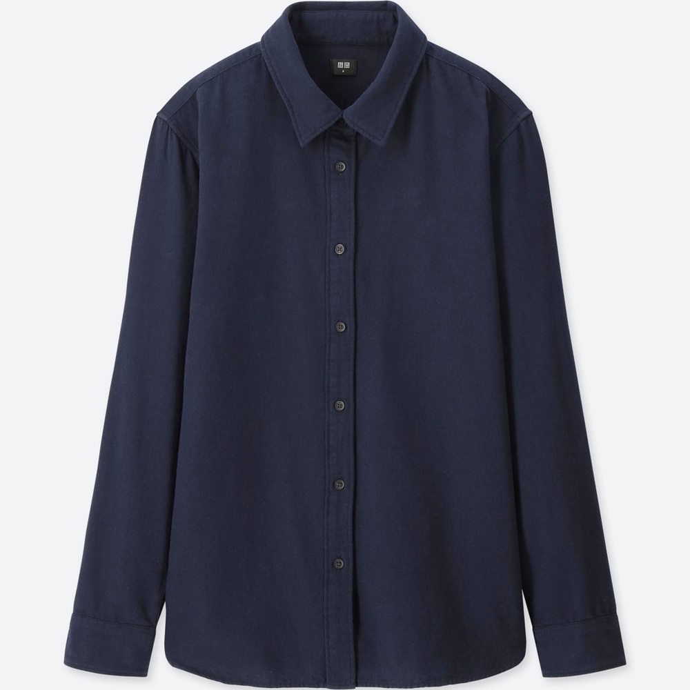 Uniqlo Flannel Long Sleeve Shirt Button down